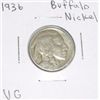 Image 1 : 1936 Buffalo Nickel VG