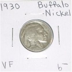 1930 Buffalo Nickel VF **