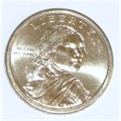 2011 P  Native American $1 coin   MS  *Sacagawea Obverse, Wampanoag Treaty Reverse*