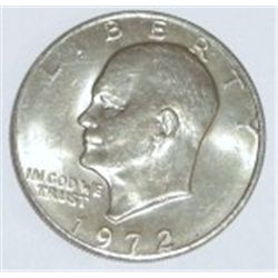 *** 1972 Eisenhower "Ike" Dollar  MS   ***
