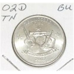 2002 D "Tennessee" Quarter  BU ***