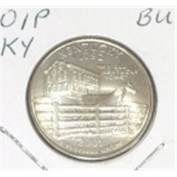 2001 P "Kentucky" Quarter  BU  **