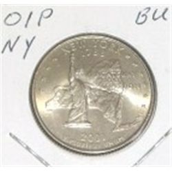 2001 P "New York" Quarter  BU ***