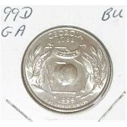 1999 D "Georgia" Quarter  BU  *