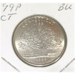 1999 P "Connecticut" Quarter  BU  *
