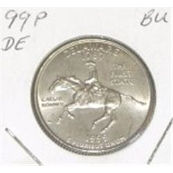 1999 P "Delaware" Quarter  BU  *