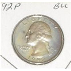 1992 P  Quarter  BU  *