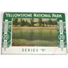 Image 1 : Old "Yellowstone National Park" Series "B" color pictures on 20 cards with description on back.  Gre