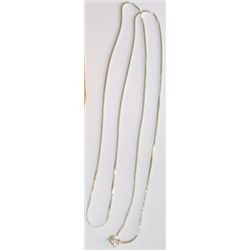 Silver Necklace 24" 3.92 grams