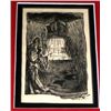 Image 2 : SCARCE ANTIQUE 1945 DALI LITHOGRAPH