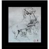 Image 1 : ANTIQUE GALLERY STAMPED LITHOGRAPH
