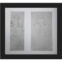 VINTAGE 1956 MATISSE LITHOGRAPH