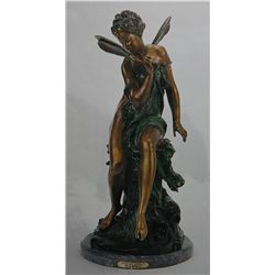 "FLEET LA SOURCE" BRONZE SCULPTURE - A. MOREAU