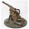 Image 1 : A sculpture bronze, Louis-Maximilien Bourgeois, late 19 th century, h 42 cm, diameter 54 cm 20.000-2