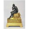 Image 1 : A mantle clock bronze and brass, empire, 1810, h 56 cm, length 38 cm 25.000-30.000...