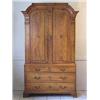 Image 1 : A cupboard oak, Småland, Sweden, turn of the century 1700/1800, h 214 cm, w 114 cm 12.000-15.000...