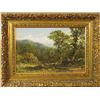 Image 1 : Thomas Creswick (1811-1869)? oil on canvas, signed (later?) 1850, 25 x 38 cm 4.000-6.000...