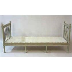 A settee late gustavian, Sweden, length 165 cm 3.000-5.000...