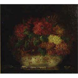 Artist unknown oil on canvas (laid on canvas), antique, 46 x 51 cm 4.000-6.000...