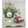 Image 1 : A mantle clock porcelain, Meissen, h 31 cm, length 25 cm; minor damages 15.000-20.000...