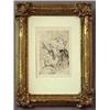 Image 1 : Pierre-Auguste Renoir (1841-1919) original etching, signed in sheet, 12 x 8 cm 2.000-3.000...