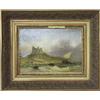 Image 1 : Artist unknown (indistinctly signed) oil on canvas, 19 th century, 23 x 31 cm 2.000-2.500...