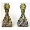 Image 1 : A pair of vases glass, jugend, Loetz, h 32 cm 12.000-15.000...