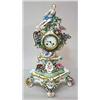 Image 1 : A mantle clock porcelain, Rörstrand, Sweden, turn of the century, höjd 55 cm; damages 12.000-15.000.