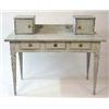 Image 1 : A desk late Gustavian, 104 cm x 125 x 67 cm 12.000-15.000...