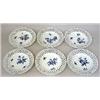 Image 1 : A set of 6 plates porcelain, Berlin, Germany, diameter 23,5 cm; minor defects 2.000-3.000...