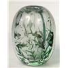 Image 1 : A glass vase Edward Hald, "fiskgraal", Orrefors 1945, h 17 cm; scratched 4.000-6.000...