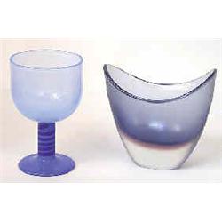 A bowl glass, Paolo Venini, Venini Murano, Italien, 1950-tal, "Inciso", h 15 cm, diameter 15,5 cm 3.