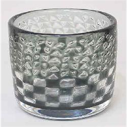 A vase glass, Ariel Nr 122 L Ingeborg Lundin, Orrefors, Sweden, cylindrical, droit de suite 4.000-6.