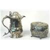 Image 1 : A jug silver, late baroque style, London, indistinct English hallmark, probably 1754-1755, presumabl