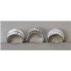 Image 1 : A ring 18 carat white gold, 0,60 ct brilliants plus 1,44 ct rubies 6.000-8.000...