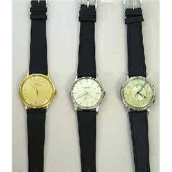 A gentleman´s wristwatch polished steel, Jaeger Le Coultre/Memorox; strap not original 6.000-8.000..