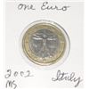Image 1 : 2002 ITALY 1 EURO CENT COIN *RARE MS HIGH GRADE* COIN CAME OUT OF PRIVATE EURO COIN COLLECTION!!