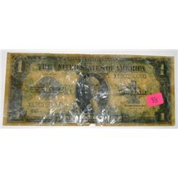 1923 LARGE BILL $1 SILVER CERTIFICATE SERIAL # X12025005D *RARE EARLY NICE BILL*!!