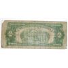 Image 2 : 1928 SERIES A RED SEAL $2 BILL SERIAL # A90504275A *RARE VERY OLD EARLY BILL*! BILL CAME OUT OF SAFE