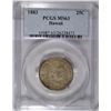 Image 1 : 1883 HAWAII QUARTER PCGS MS63 RARE!