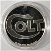 Image 2 : ONE OUNCE .999 SILVER FEAT. COLT DETECTIVE SPECIAL #D1425