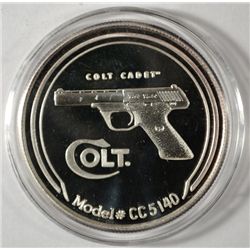 ONE OUNCE .999 SILVER FEAT. COLT CADET #CC5140