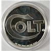 Image 2 : ONE OUNCE .999 SILVER FEAT. COLT OFFICER'S ACP #09181E