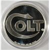 Image 2 : ONE OUNCE .999 SILVER FEAT. COLT DOUBLE EAGLE #DA1090