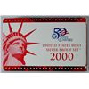 Image 1 : 2000 UNITED STATES SILVER PROOF SET IN NICE ORIGINAL  MINT PACKAGING