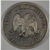Image 2 : 1876S Seated Liberty Trade $ all original tone XF
