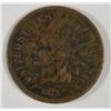 Image 1 : 1872  Indian penny solid Liberty NIce VF detail