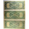 Image 2 : 3 1917 $1 US legal tender notes