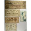 Image 1 : 5 1860's notes from state BANKS:$2 COCHITUATE-$.75 VIRGINIA-25 ct AUGUSTA GA-10