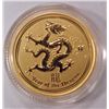 2012 1/10 oz .999 Gold Dragon Australia